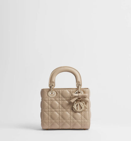 Lambskin Mini Lady Bag with Chain