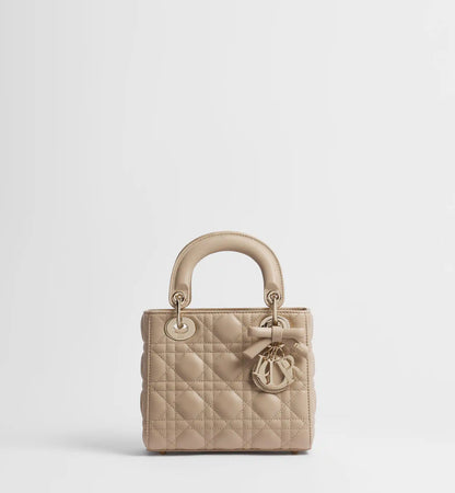Lambskin Mini Lady Bag with Chain