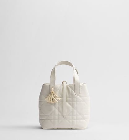Macrocannage Calfskin Small Toujours Vertical Tote Bag