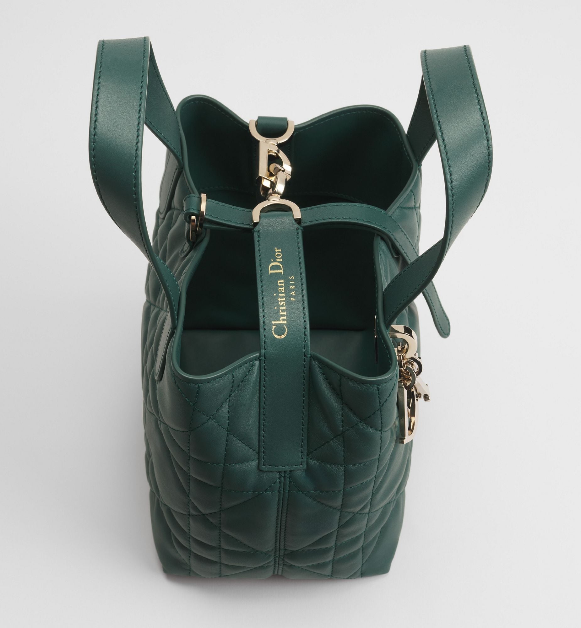 Macrocannage Calfskin Small Toujours Vertical Tote Bag