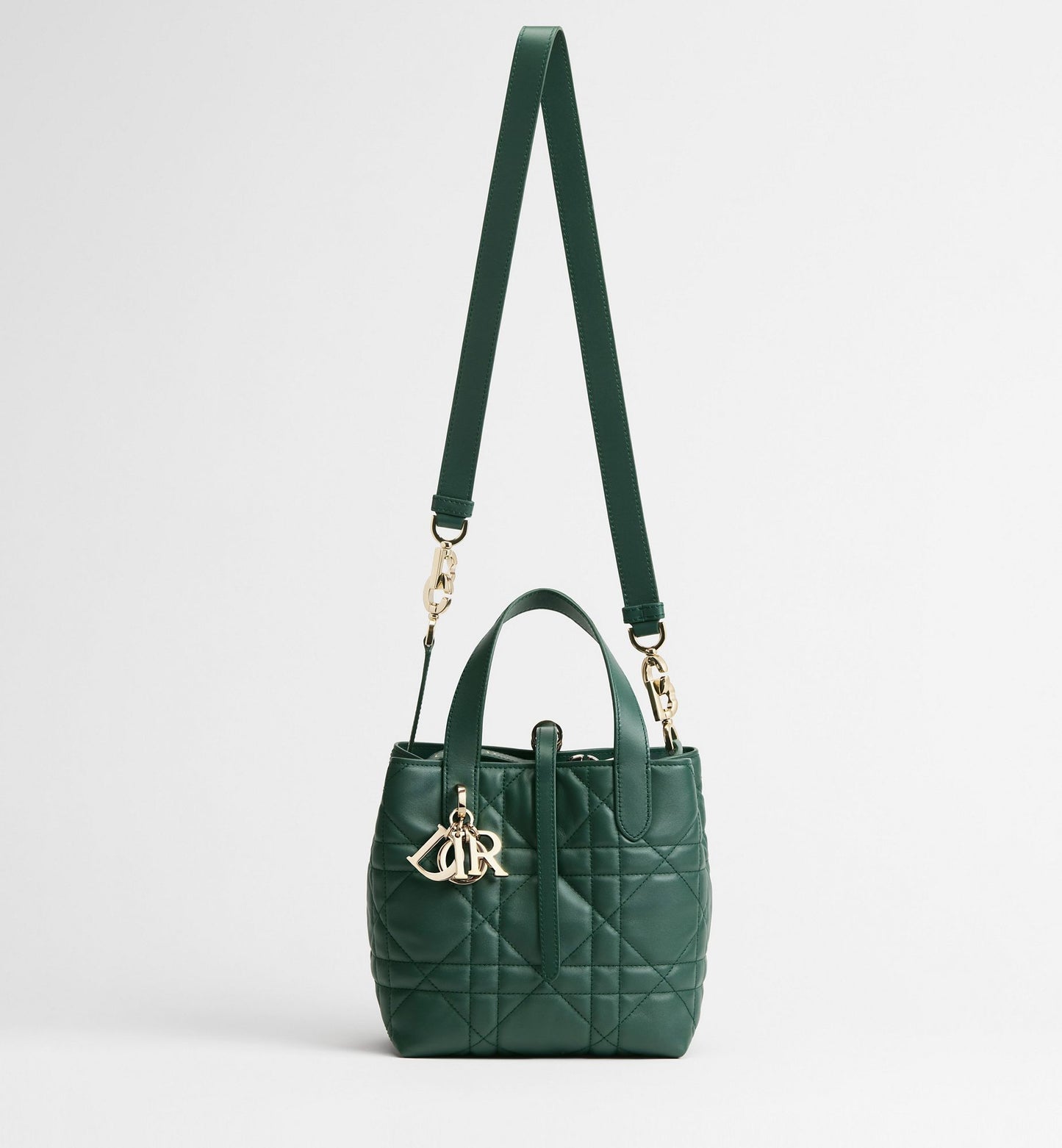 Macrocannage Calfskin Small Toujours Vertical Tote Bag