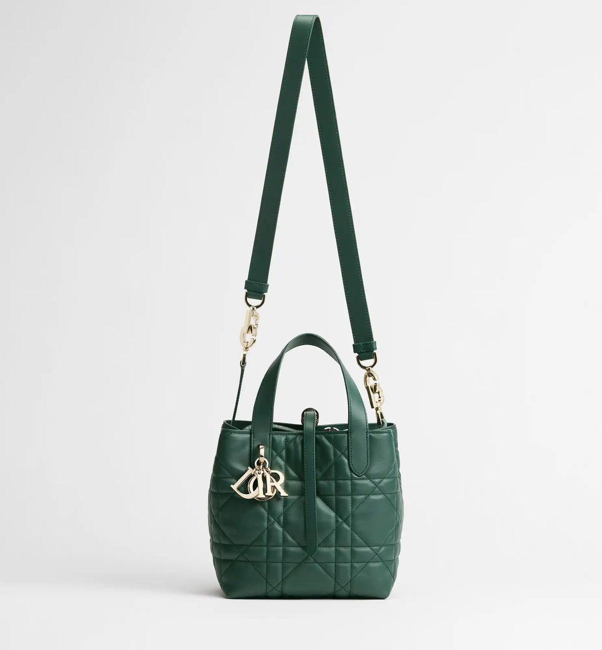 Macrocannage Calfskin Small Toujours Vertical Tote Bag