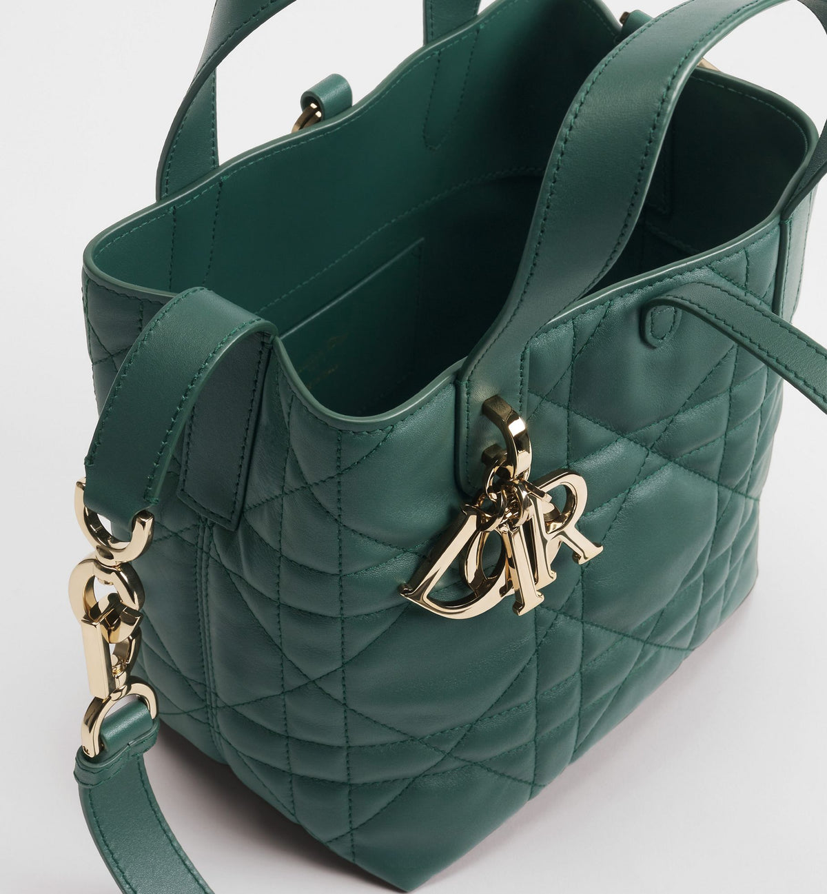 Macrocannage Calfskin Small Toujours Vertical Tote Bag