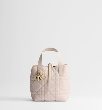Macrocannage Calfskin Small Toujours Vertical Tote Bag
