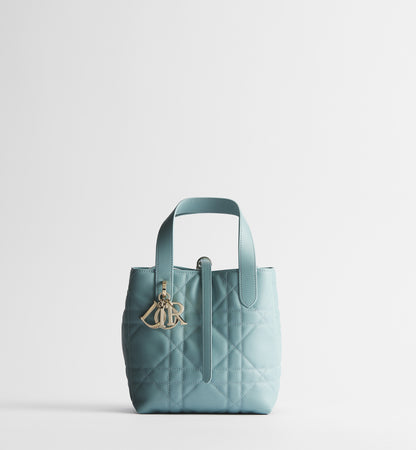 Macrocannage Calfskin Small Toujours Vertical Tote Bag