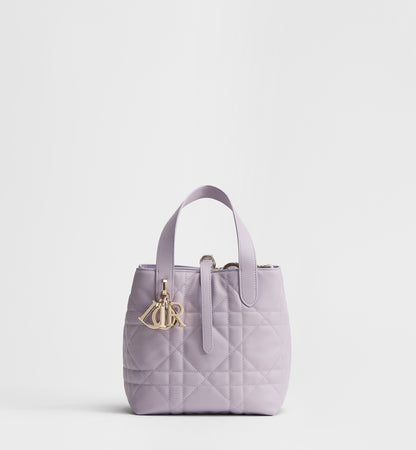 Macrocannage Calfskin Small Toujours Vertical Tote Bag
