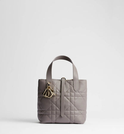Macrocannage Calfskin Small Toujours Vertical Tote Bag
