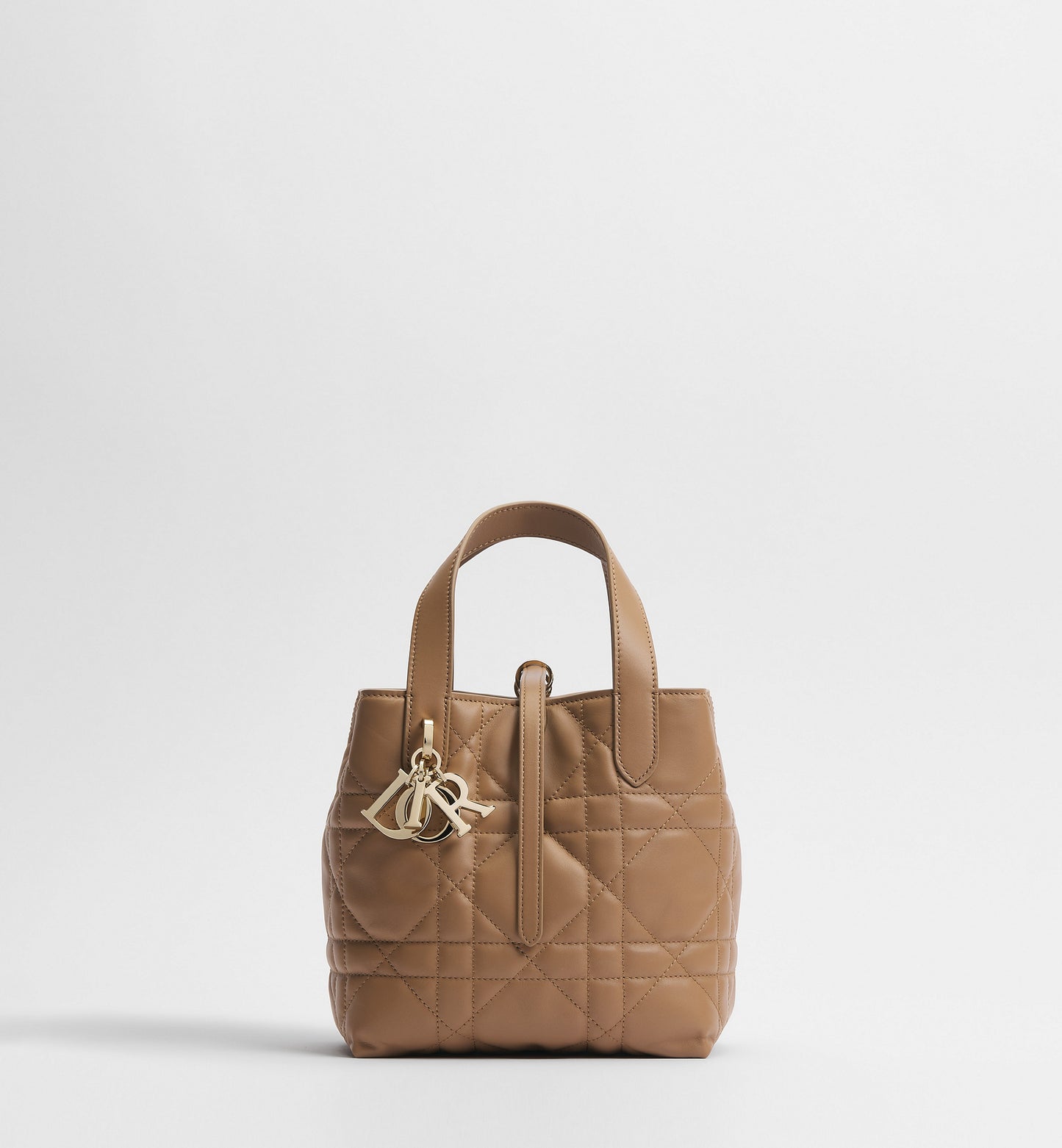 Macrocannage Calfskin Small Toujours Vertical Tote Bag