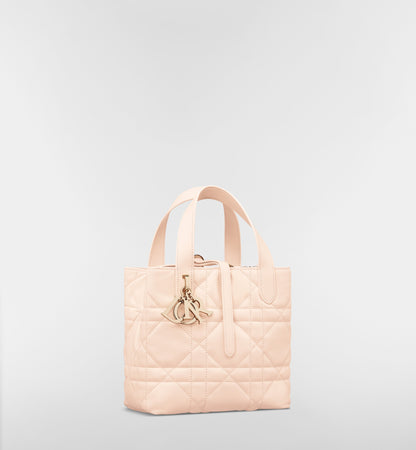 Macrocannage Calfskin Small Toujours Vertical Tote Bag