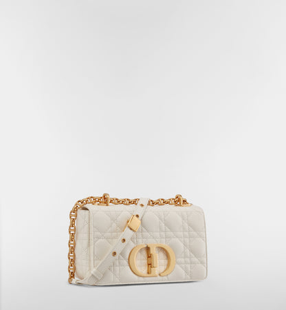 Cannage Calfskin Small Caro Bag