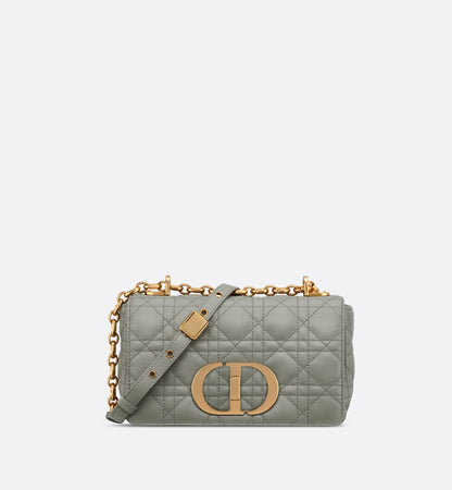Cannage Calfskin Small Caro Bag