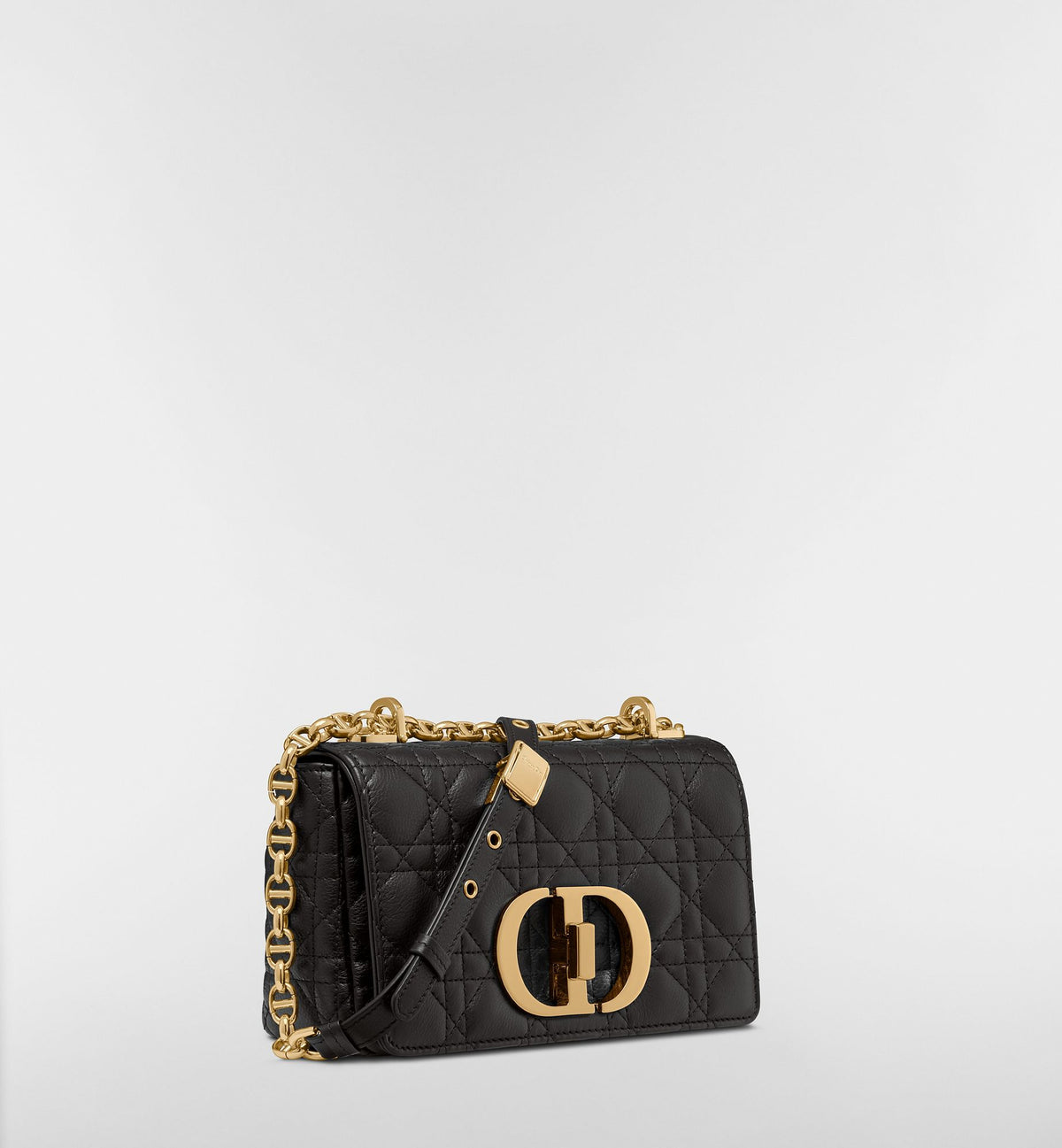 Cannage Calfskin Small Caro Bag