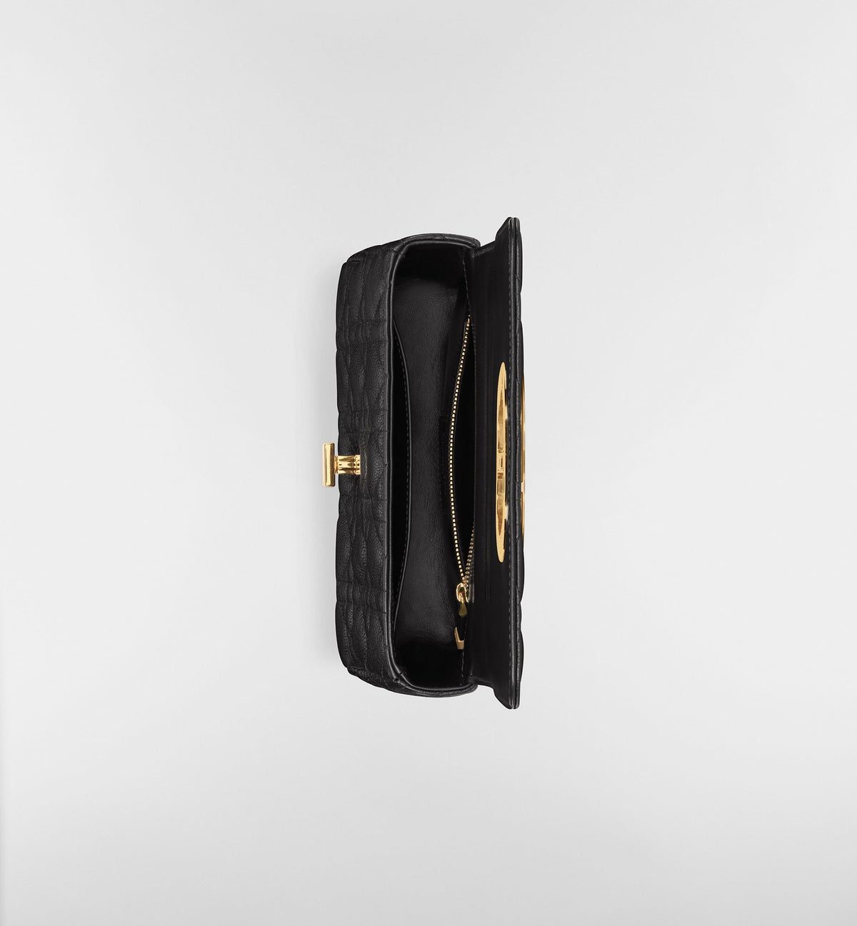 Cannage Calfskin Small Caro Bag