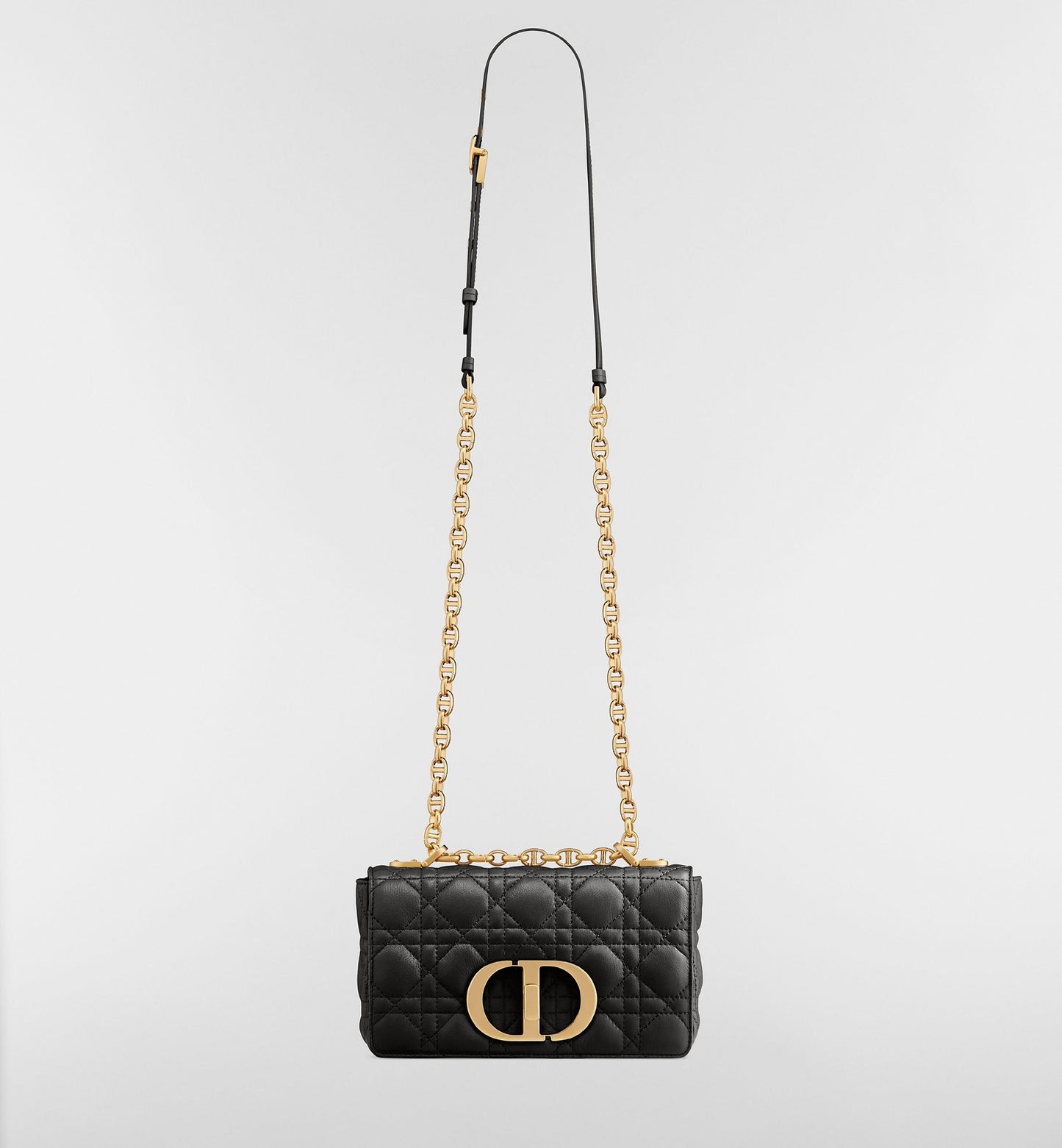 Cannage Calfskin Small Caro Bag