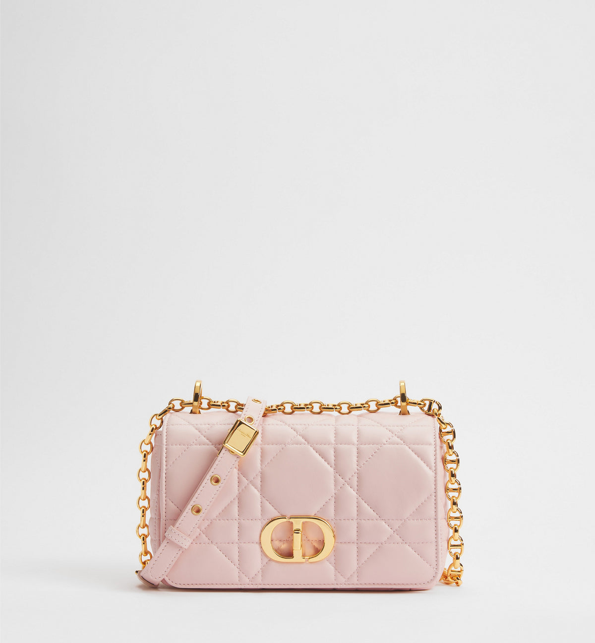 Macrocannage Lambskin Small Soft Caro Bag