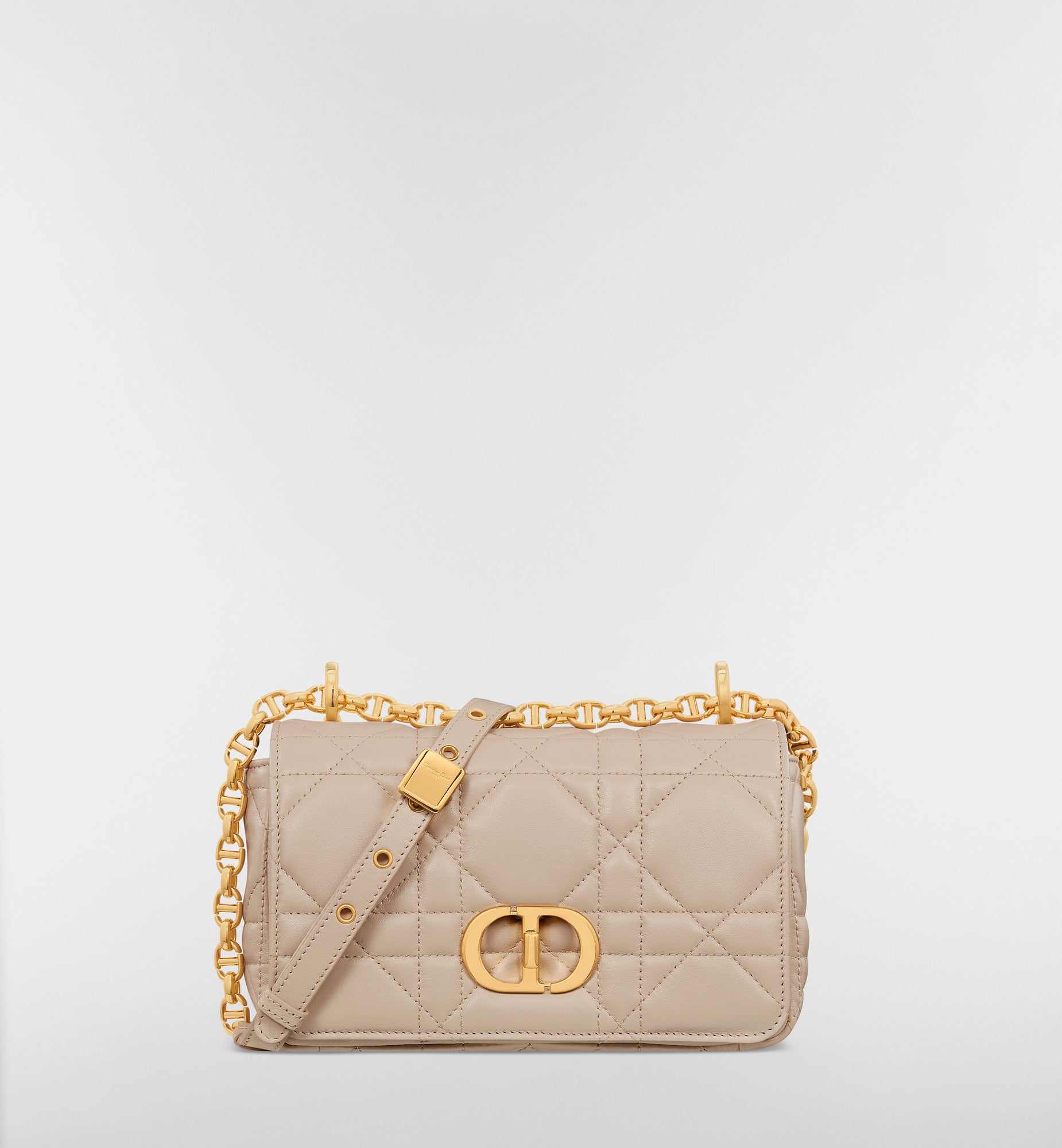 Macrocannage Lambskin Small Soft Caro Bag