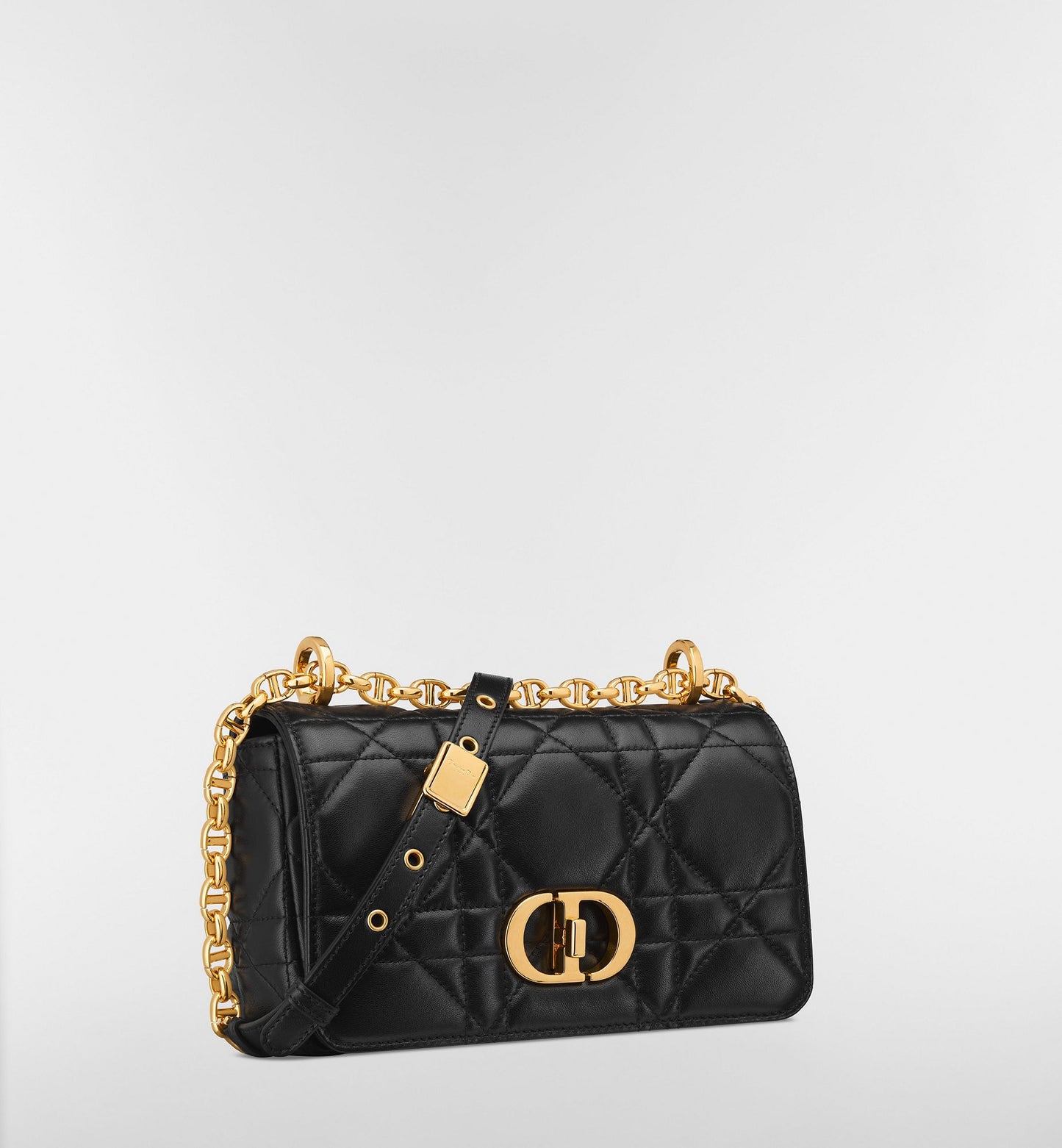 Macrocannage Lambskin Small Soft Caro Bag
