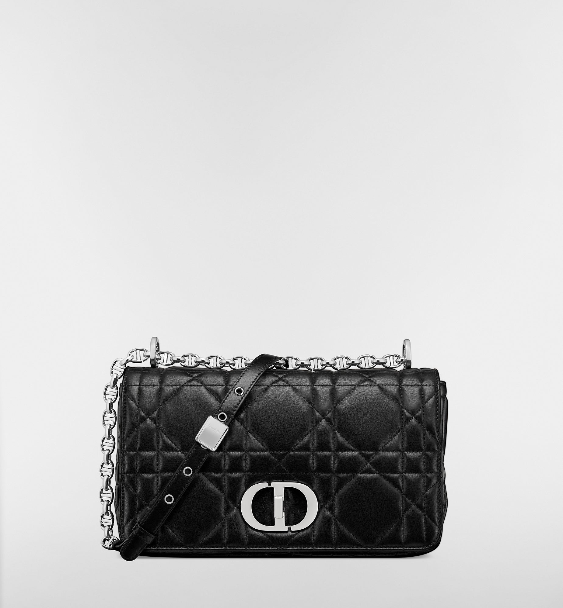Macrocannage Lambskin Medium Soft Caro Bag