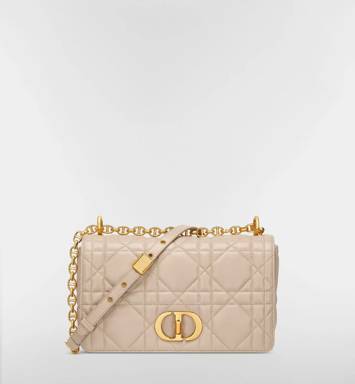 Macrocannage Lambskin Medium Soft Caro Bag