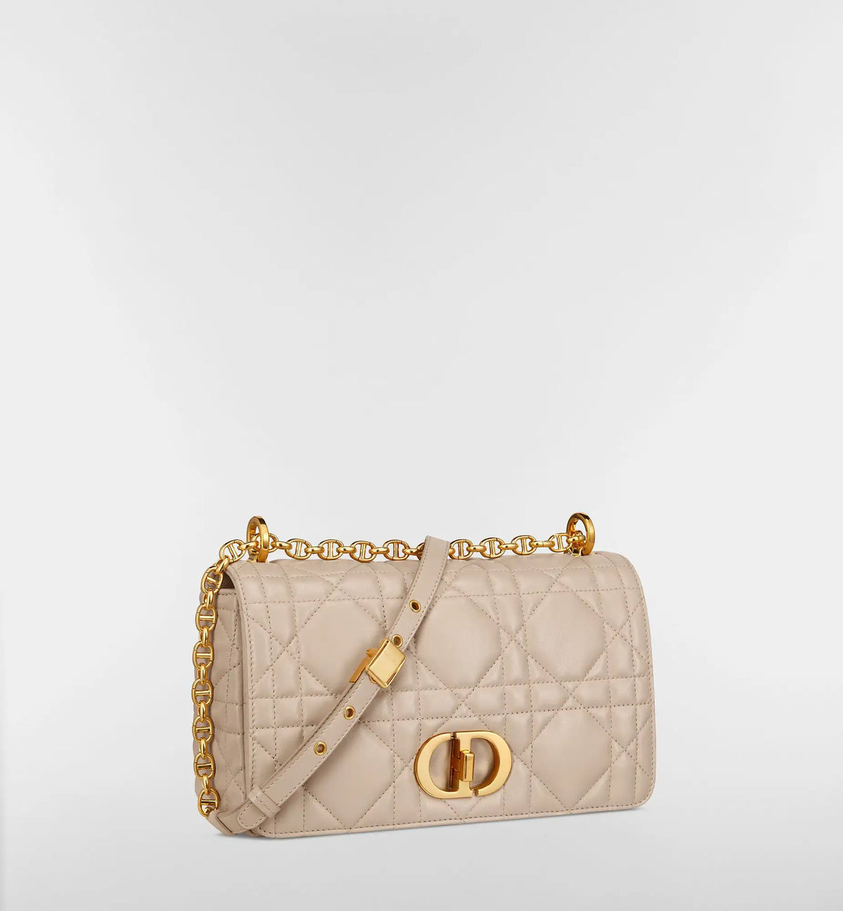 Macrocannage Lambskin Medium Soft Caro Bag