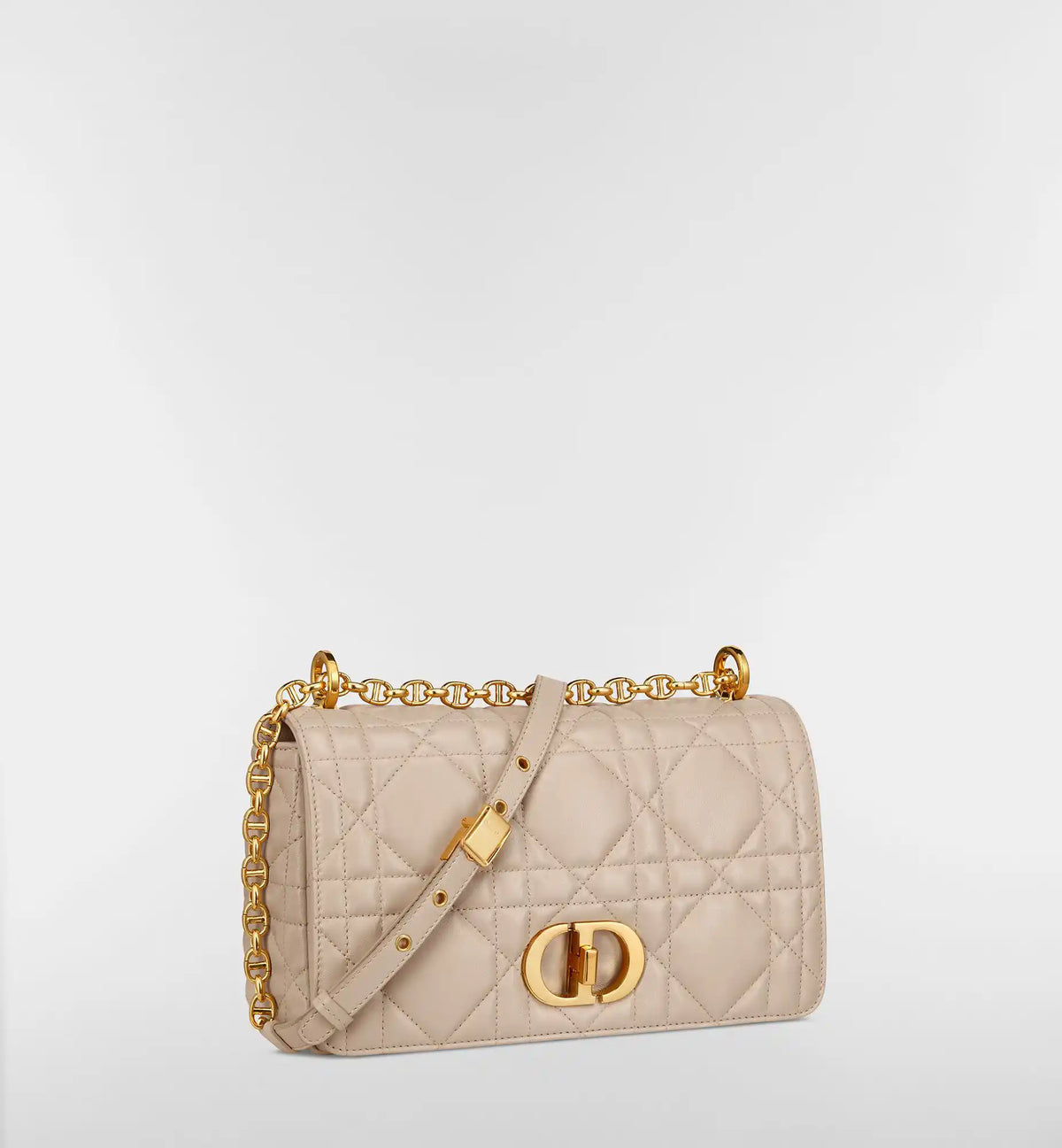 Macrocannage Lambskin Medium Soft Caro Bag
