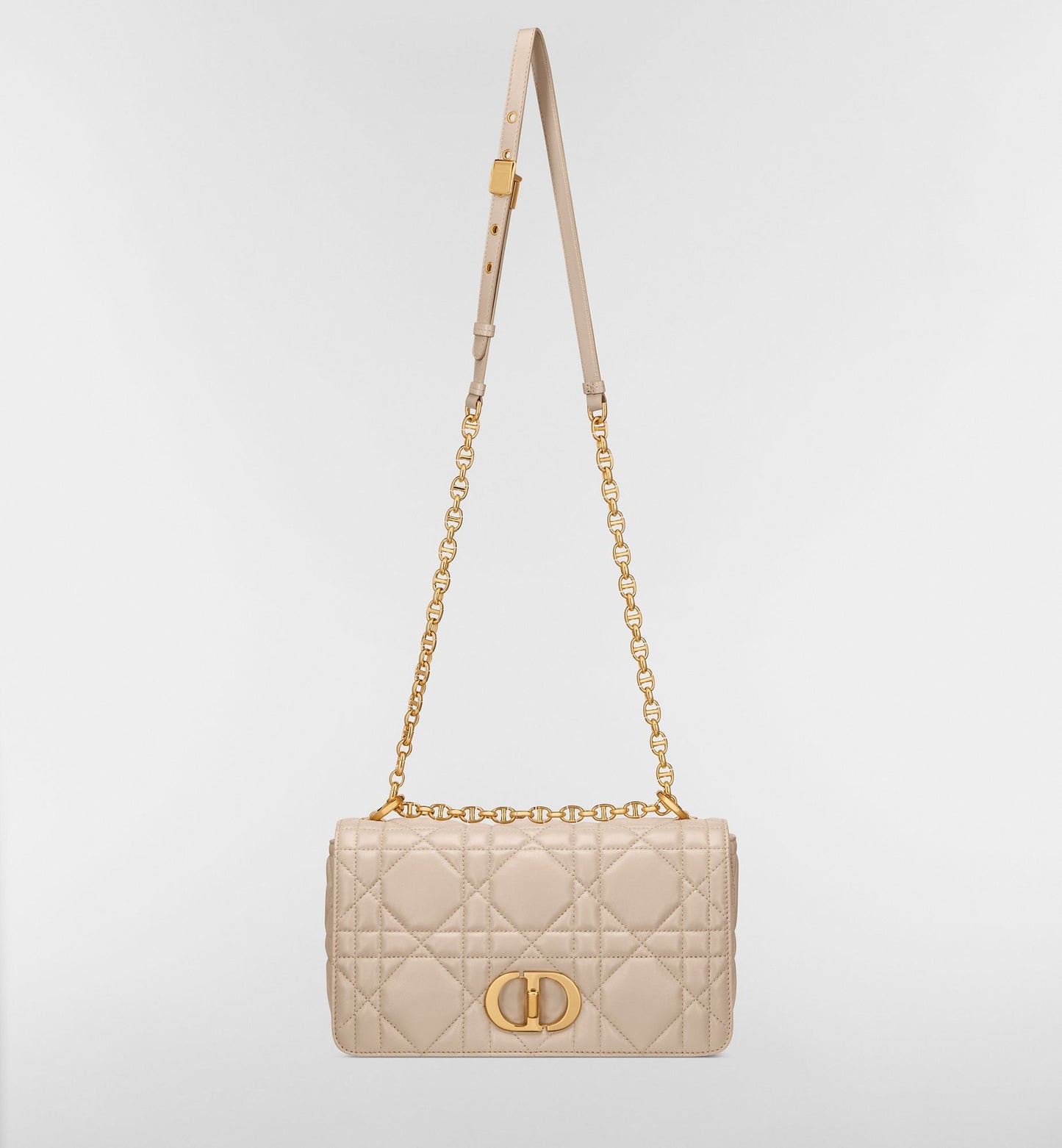Macrocannage Lambskin Medium Soft Caro Bag