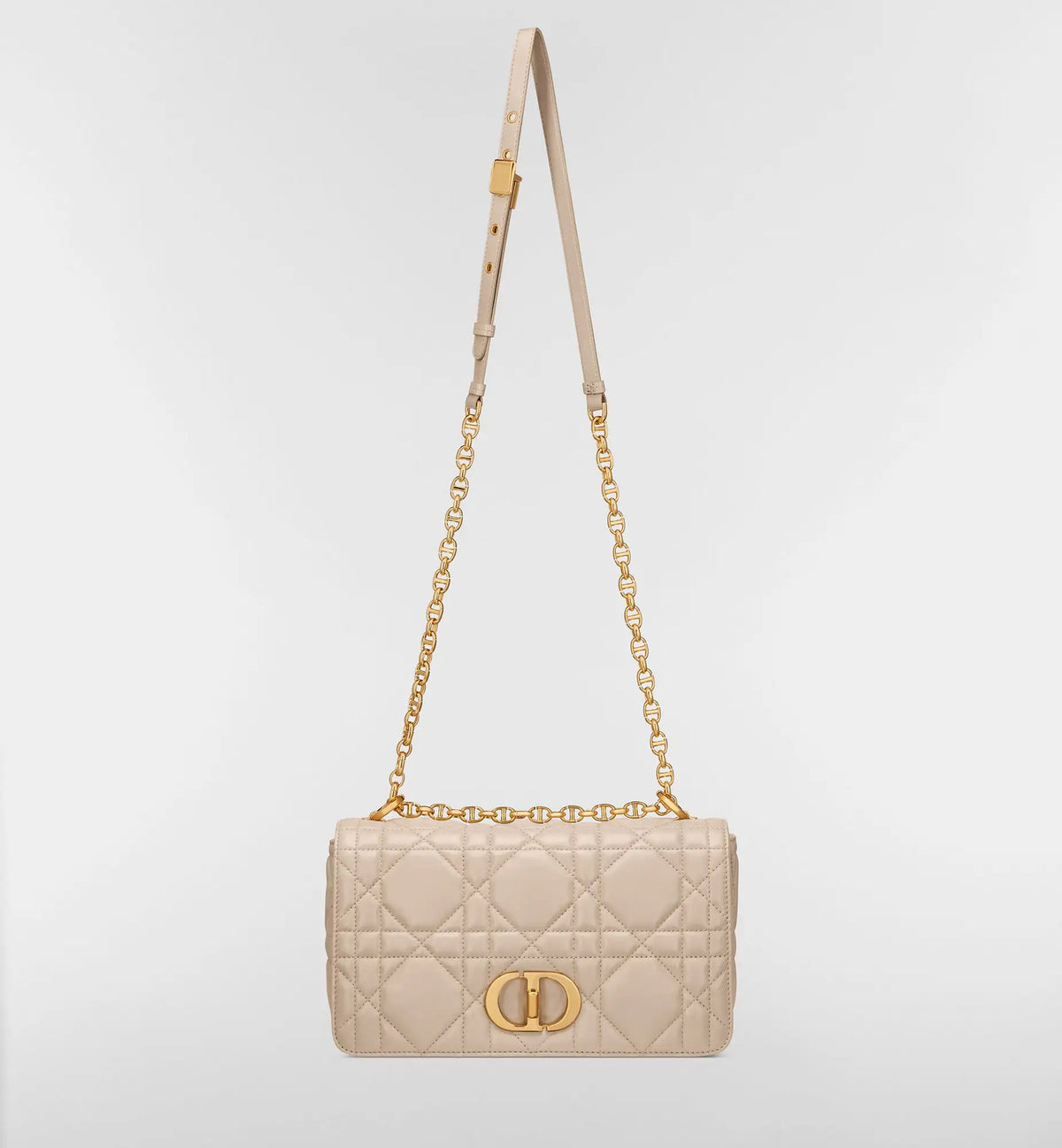 Macrocannage Lambskin Medium Soft Caro Bag