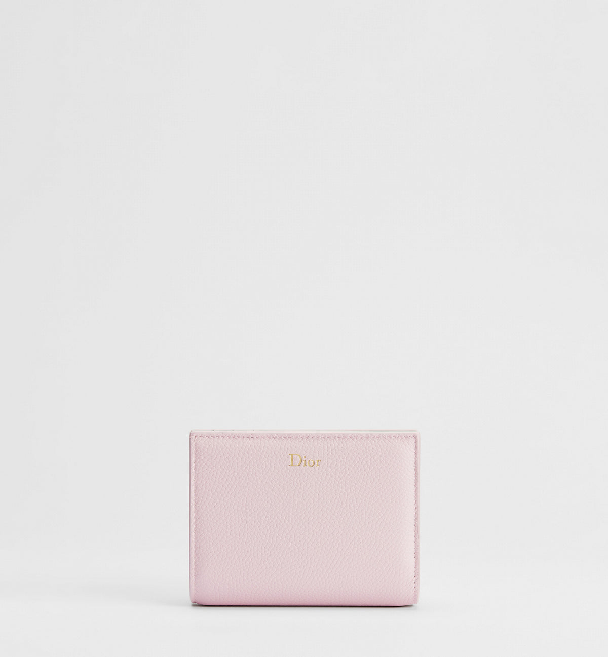 Grained Calfskin Begonia Wallet