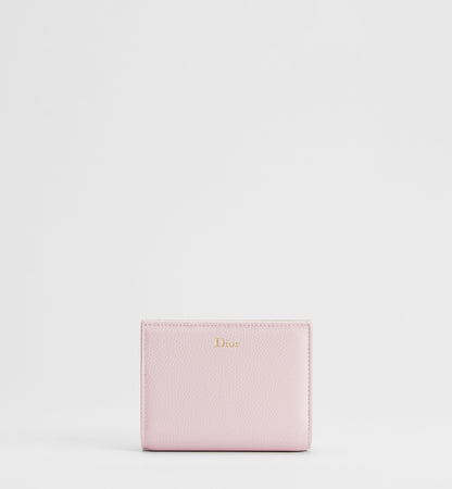Grained Calfskin Begonia Wallet