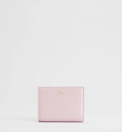 Grained Calfskin Begonia Wallet