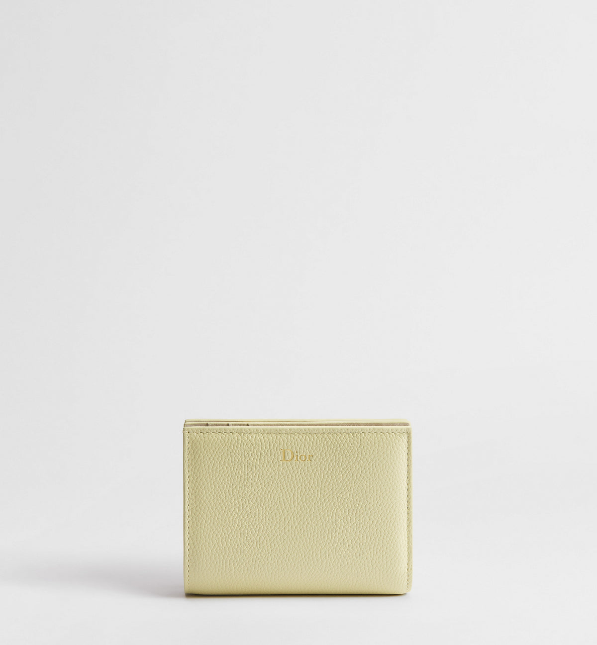 Grained Calfskin Begonia Wallet