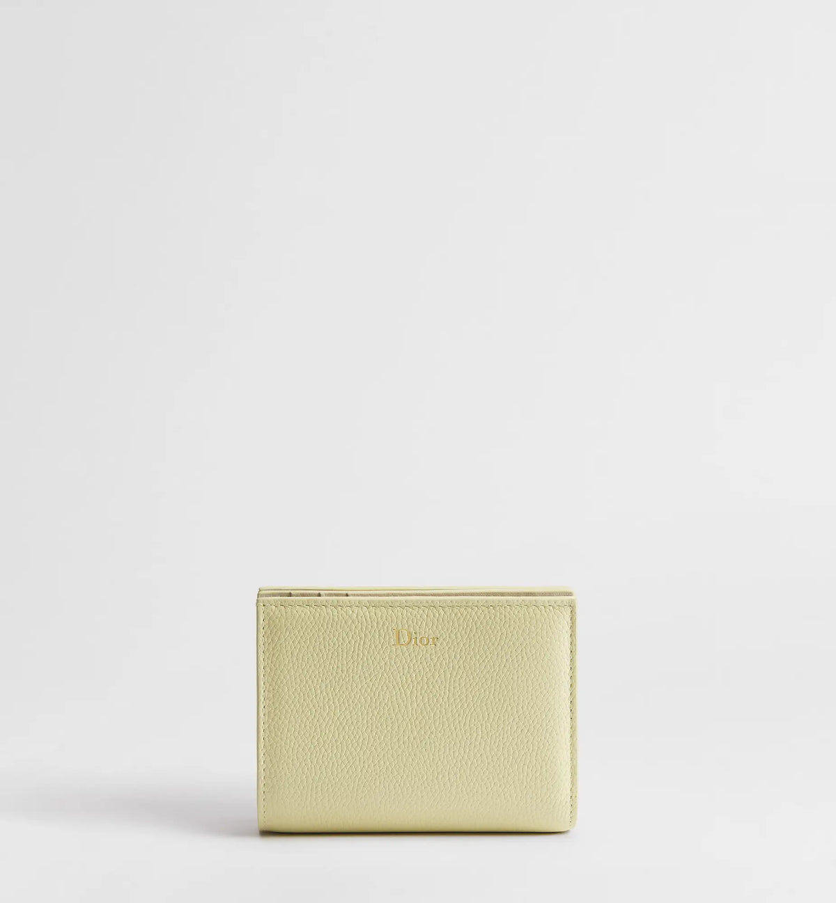 Grained Calfskin Begonia Wallet