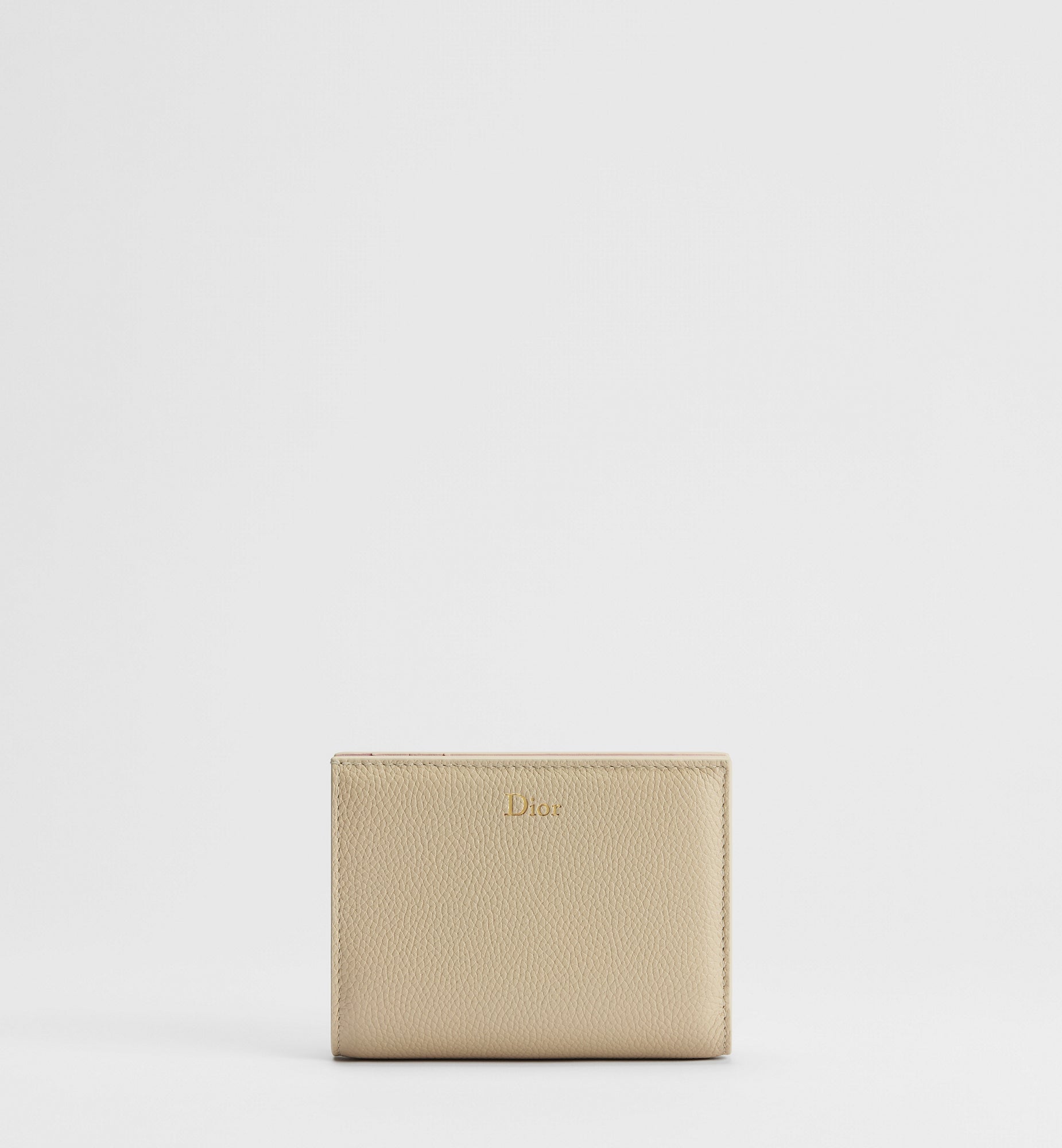Grained Calfskin Begonia Wallet