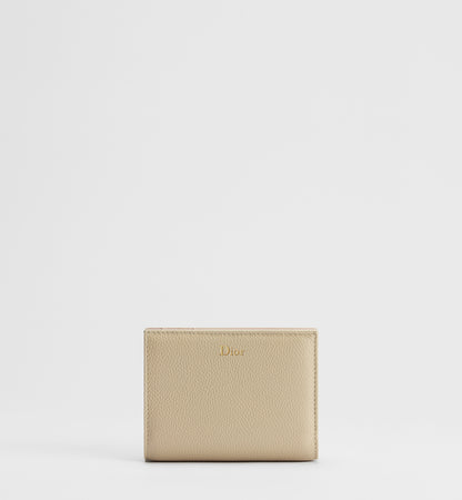 Grained Calfskin Begonia Wallet