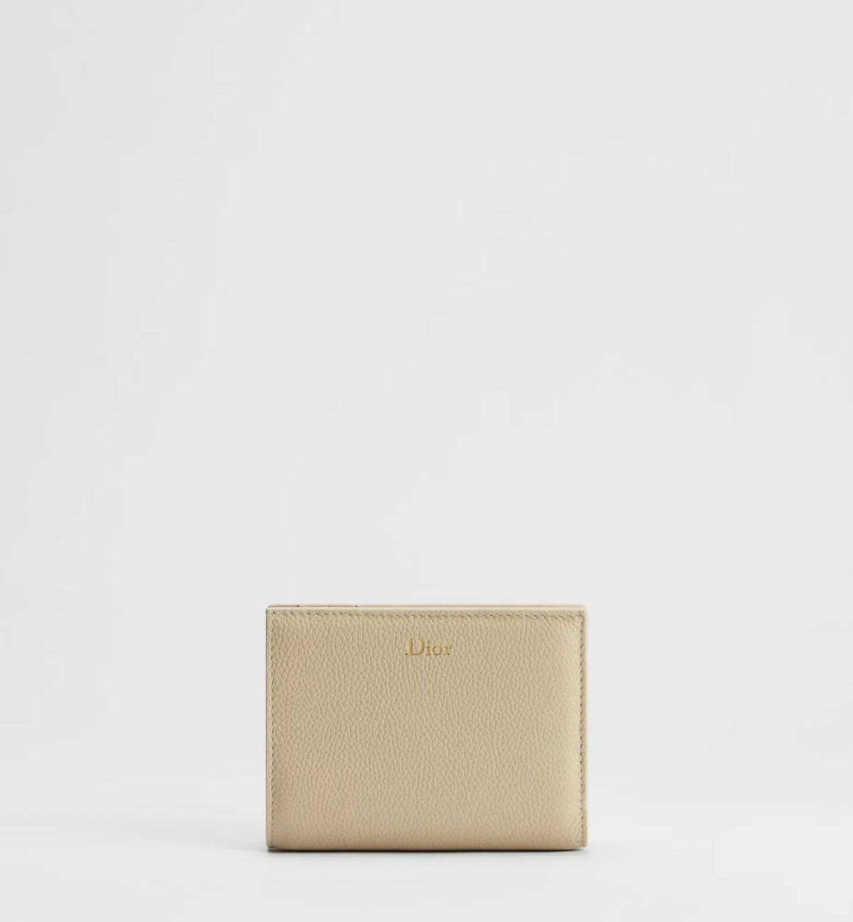 Grained Calfskin Begonia Wallet