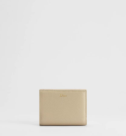 Grained Calfskin Begonia Wallet