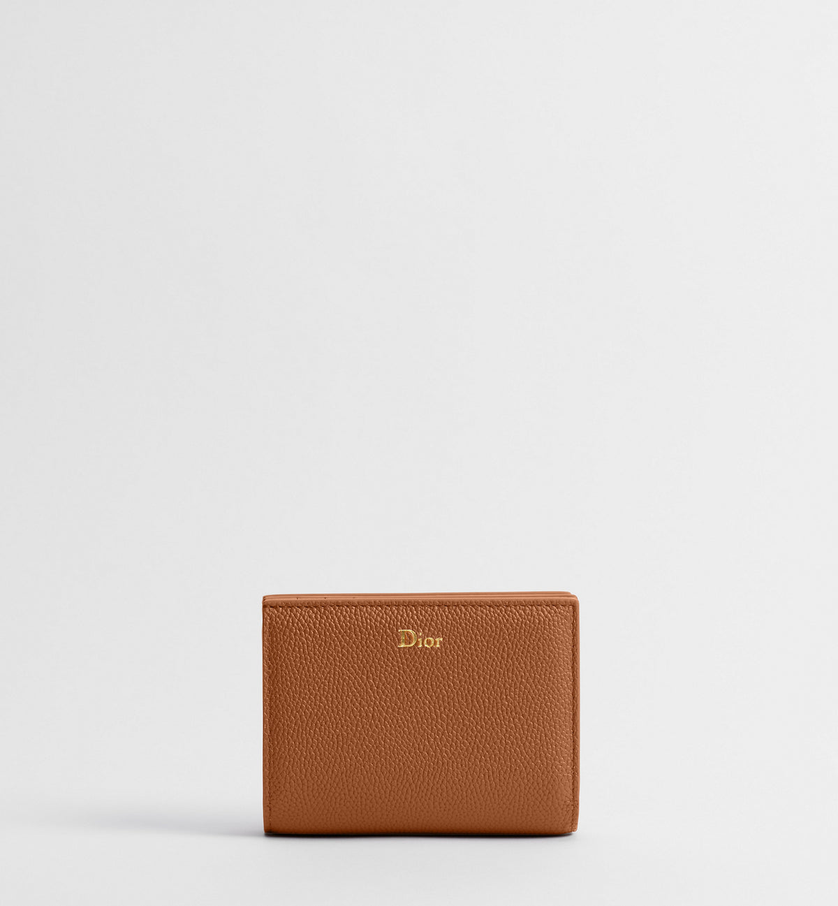 Grained Calfskin Begonia Wallet
