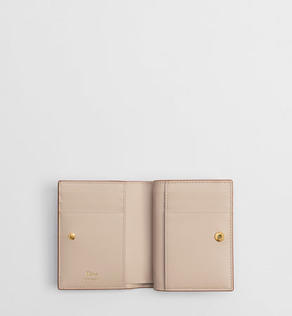 Grained Calfskin Begonia Wallet
