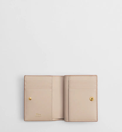 Grained Calfskin Begonia Wallet