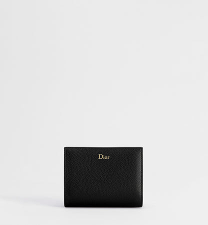 Grained Calfskin Begonia Wallet