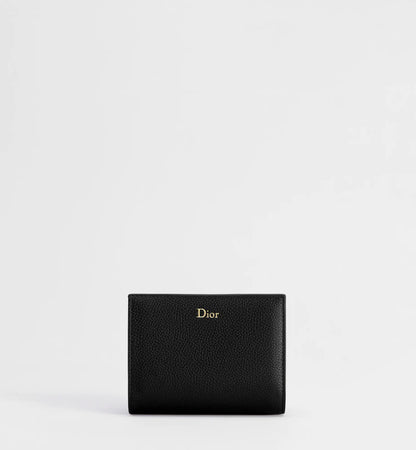 Grained Calfskin Begonia Wallet