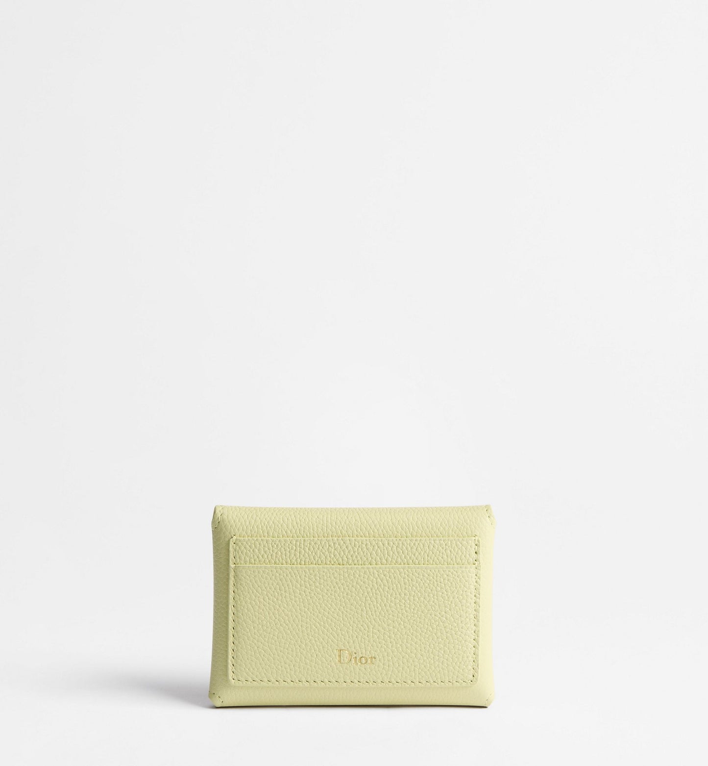 Calfskin Médaillon Daylily Card Holder