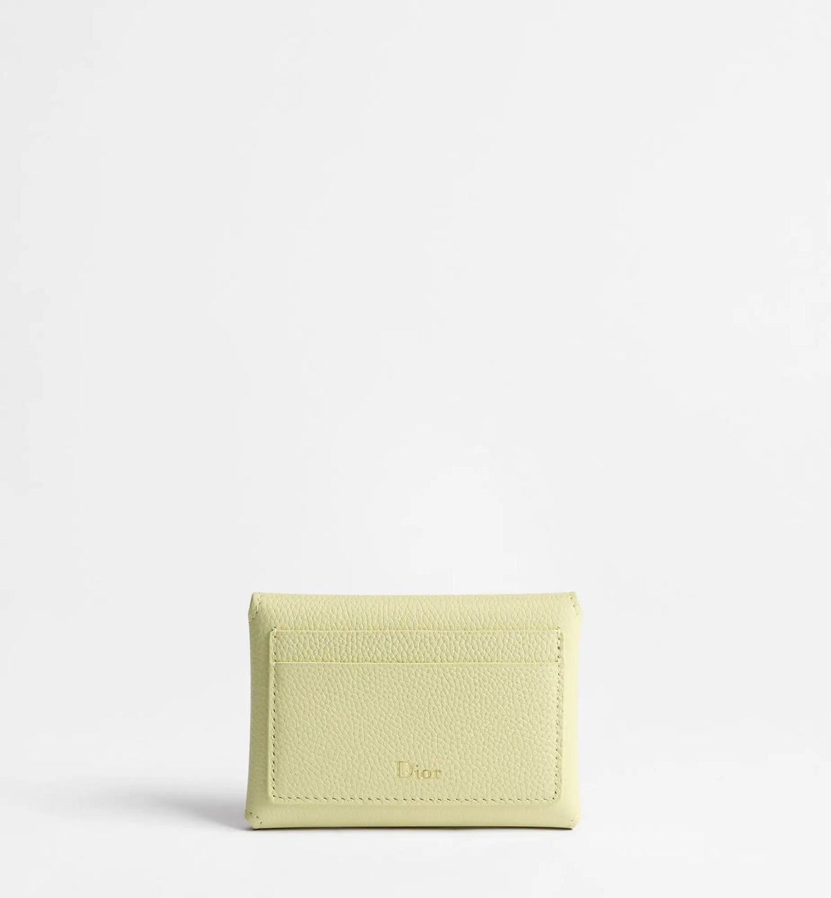 Calfskin Médaillon Daylily Card Holder