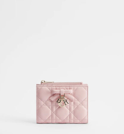Cannage Lambskin Dahlia Wallet