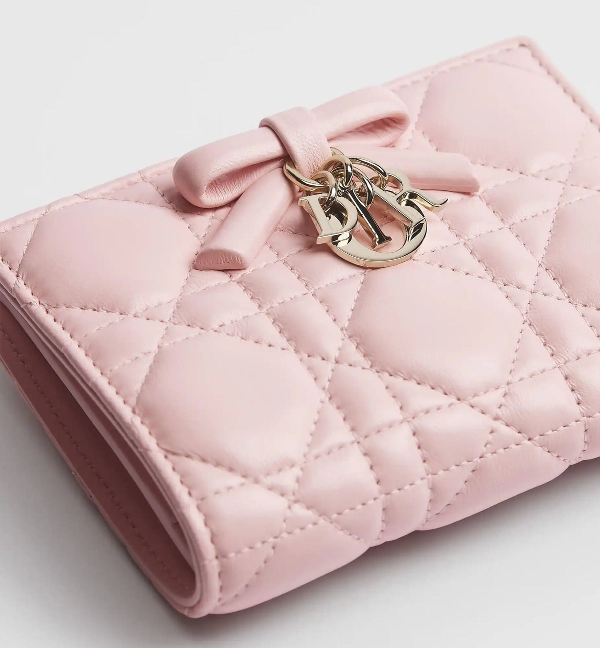 Cannage Lambskin Dahlia Wallet