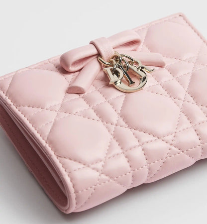 Cannage Lambskin Dahlia Wallet