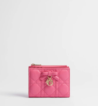 Cannage Lambskin Dahlia Wallet