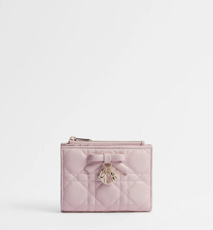 Cannage Lambskin Dahlia Wallet