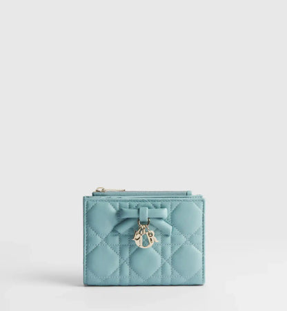 Cannage Lambskin Dahlia Wallet