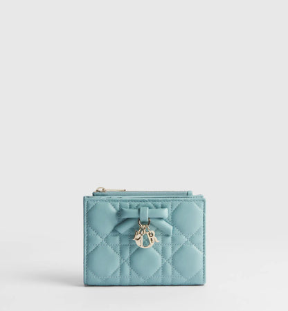 Cannage Lambskin Dahlia Wallet